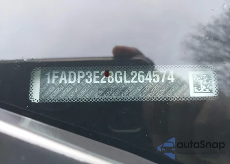 2016 Ford Focus S from USA, damaged, VIN 1FADP3E28GL264574